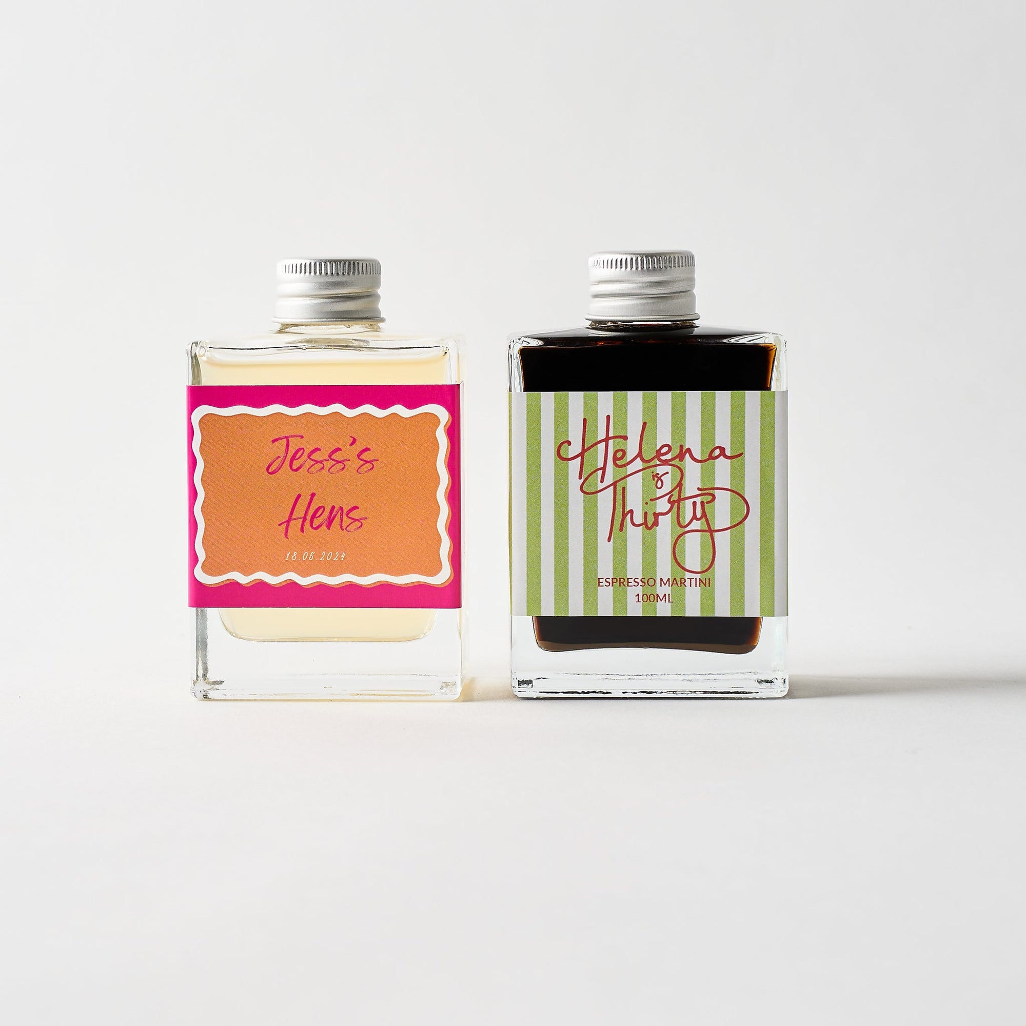 Customised Mini Cocktails